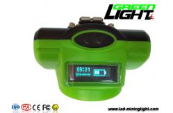 China 18650 Battery 13000Lux Miners Cap Lamp USB Charging Wire supplier