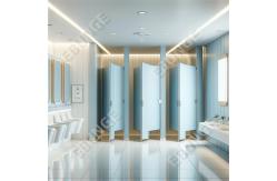 China Easy To Clean Hinged Door Toilet Partition Wall Toilet Partition supplier