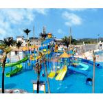 Customized Playground Water Slide Medium Theme Park Aqua Tower