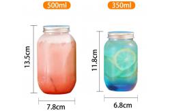 China 330ml 650ml Biodegradable Plastic Bottles PLA PET Bubble Tea Juice U Shaped supplier