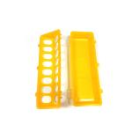 28 Holes 50CM Long Poultry Pigeon Feeder,Plastic Bird Manual Feeder