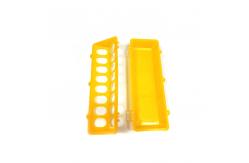 China 28 Holes 50CM Long Poultry Pigeon Feeder,Plastic Bird Manual Feeder supplier