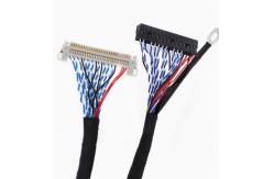 China 105C Rated Temperature Sturdy Copper LVDS Cable Resistant to Fire supplier