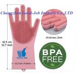 Eco Friendly BPA Free Silicone Dishwashing Protective Work Gloves for sale