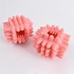 New Pet Toy Cat And Dog Feeding Puzzle Molars Leak Food Ball Bite Resistant Rubber Pet Toy Bite Gum Leak Food Ball for sale