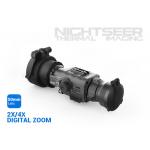 2X / 4X Digital Zoom Thermal Imaging Gun Scope With 35mm Lens , Lightweight for sale