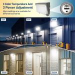 3000K 4000K 5000K LED WallPack Light For Commercial / Industrial Areas