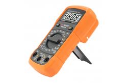 China Mini Handheld Digital Multimeter 10A DC Current Measurement Data Hold Meter supplier