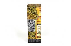 China Customized Square Recycled Paper Gift Boxes , Movable Cylindrical Tubes Wine Packaging supplier