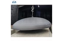 China 4300mm Diameter ASME Code Dished Heads, Ellipsoidal Bottom supplier