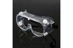 China Transparent 153mm*75mm Anti Fog Safety Glasses supplier