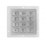 12 Keys Metal Keypad compact format IP67 dynamic ISO9001-2015 Certification for sale