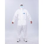 XXL Medical Protective Coverall Disposable Chemical White 185cm GB19082 for sale