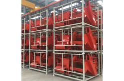 China Hot Dipped Galvanized 3 Layers Stackable Wire Mesh Stillage supplier