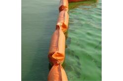 China 20m 30m Floating Silt Screens Oil Containment Boom Turbidity Curtains supplier