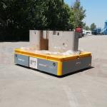 10 Ton Wheeled Handling Equipment With Arbitrary Steering Transfer Trolley for sale