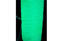 China green Glow Yarn For Crocheting  8 Hours Glowing Time Skin Safe supplier