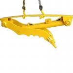 Customizable Mini Excavator Attachments Hydraulic Thumb Grapple Q345B NM400 for sale