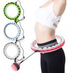 Thin Waist Detachable Smart Hula Hoop , Smart Weight Loss Hula Hoop With Ball for sale