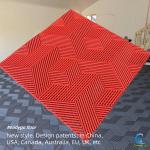 18mm A variety of colors can be customized Tiles with Diamond Lite Grip for sale