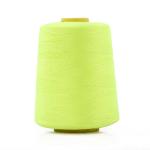 Green Synthetic Sewing Thread , Cotton Strong Polyester Thread For Bag for sale