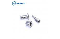 China Micro Machining CNC Turn Mill Parts Aluminum Chrome Plating Surface supplier