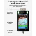 Custom Walk Through Thermometer 8 Inch IPS LCD Screen Kids AI Face Recognition