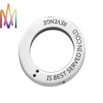 30mm Revenge Is Best Served In Cold Engraved Bracelet Charms for sale