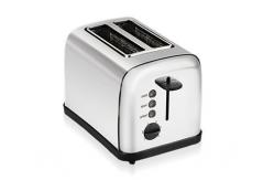 China Purple 2 Slot Electric Smart Small 2 Slice Toaster With Removeable Crumb Tray supplier