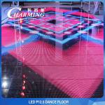 Temper Glass 40x40 LED Video Floor , Practical Interactive LED Dancefloor