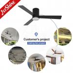 Smart Remote Fancy LED Lighting Ceiling Fans for Low Ceilings 1stshine Wholesalers
