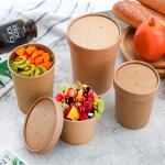 Factory Direct Paper Custom Paper cup To Go Food Container For Restaurant for sale