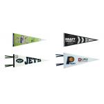 Advertising 150D Polyester Felt Pennant Banner Sublimation Printing for sale