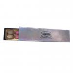 Modern Design 12 pcs Macaron Packaging High Quality Paper Box with Plastic Inner