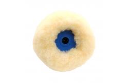 China Yellow Blended Fabric 7 Inch Refillable Paint Roller With Handle supplier