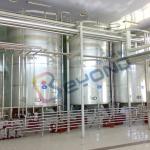 Single Layer Sus316L Milk  Stainless Steel Mixing Tank With Agitator for sale
