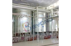 China Single Layer Sus316L Milk  Stainless Steel Mixing Tank With Agitator supplier