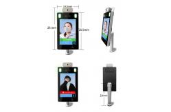 China Custom Walk Through Thermometer 8 Inch IPS LCD Screen Kids AI Face Recognition supplier