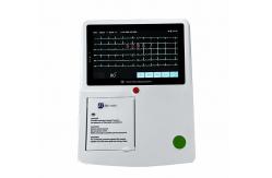 China 12 Channels Digital ECG Machine High Resolusion With Limb Electrodes Touch Screen supplier