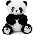 Custom Skin Friendly No Fading Sitting Panda Plush Toy for sale