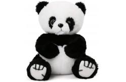 China Custom Skin Friendly No Fading Sitting Panda Plush Toy supplier