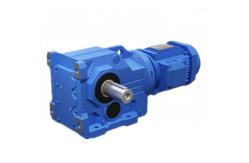 China High Torque Inline Motor Gearbox Helical Bevel Speed Reducer supplier