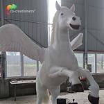 CE Weather Proof Simulation Realistic Animatronic Animals Pegasus Fun Park Animals for sale