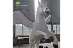 China CE Weather Proof Simulation Realistic Animatronic Animals Pegasus Fun Park Animals supplier