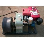 Reversing Cable Winch Puller With Water Cooled Diesel Engine In Line Construction for sale