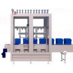 Semi Automatic Capping Equipment With Multiple Heads 700 - 1000pcs