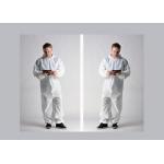 Waterproof Disposable Protective Coverall Soft Hand Feeling Prevent Pollution for sale