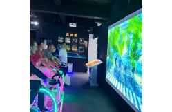 China Custom Multi Player Outdoor Exercise Interact Bicycle Interactive Projection supplier