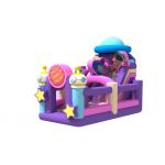 Manufacturer Inflatable Double Slides Moon Alien Astronaut Inflatable Slides For Kids
