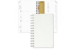 China 2023 2023 4.25'' X 6.75'' Small Academic Planner With Plastic Ruler supplier